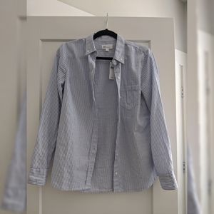 NWT GAP Fitted Boyfriend Shirt in Oxford